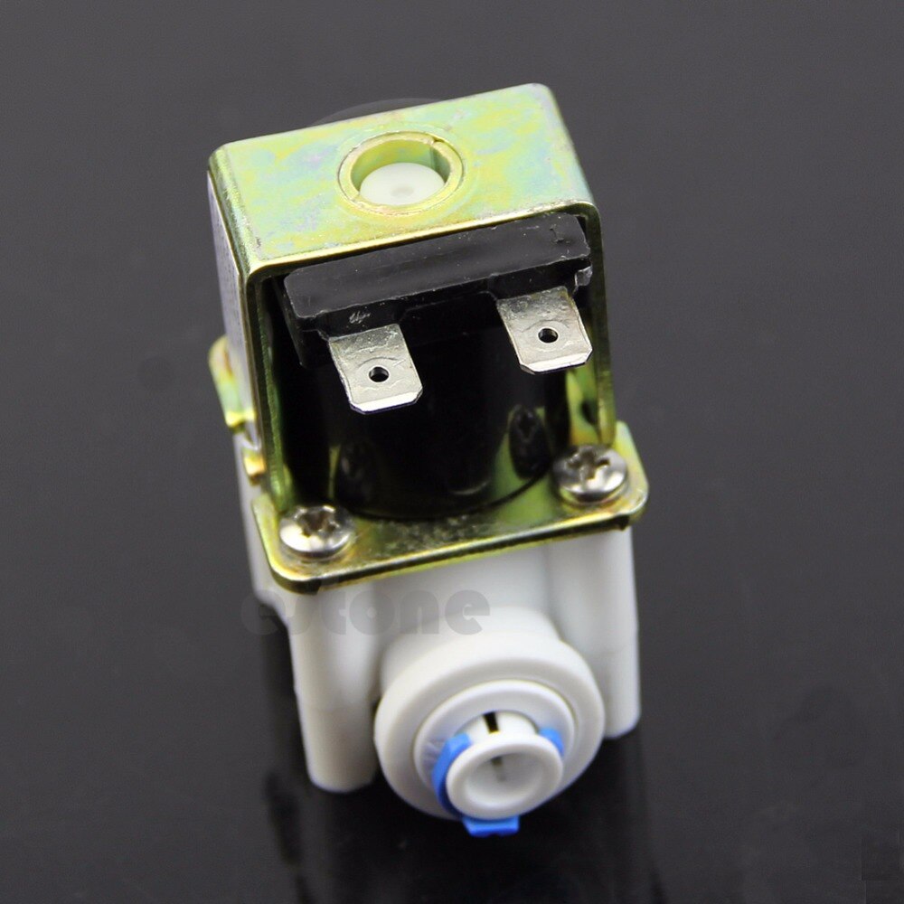 Plastic Electric Solenoid Valve for Ionizer Flow Switch Water Purifier Inlet DC 24V
