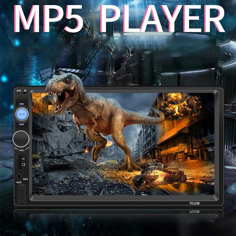 Radio con Gps para coche, reproductor Universal con android, 7 pulgadas, cabeza de navegación, cámara de visión trasera inversa