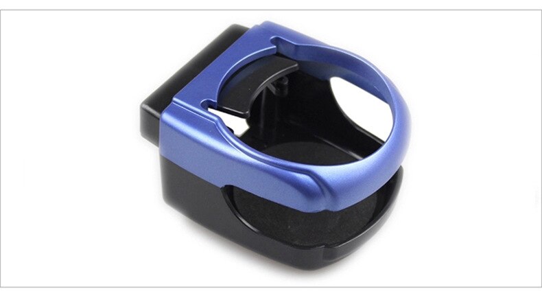 Wylot samochodowy uchwyt na kratkę wentylacyjną uchwyt samochodowy na napój wylot powietrza uchwyt na kubek popielniczka samochodowa uchwyt kubka uchwyt otwory w samochodzie stojak na kubki: niebieski