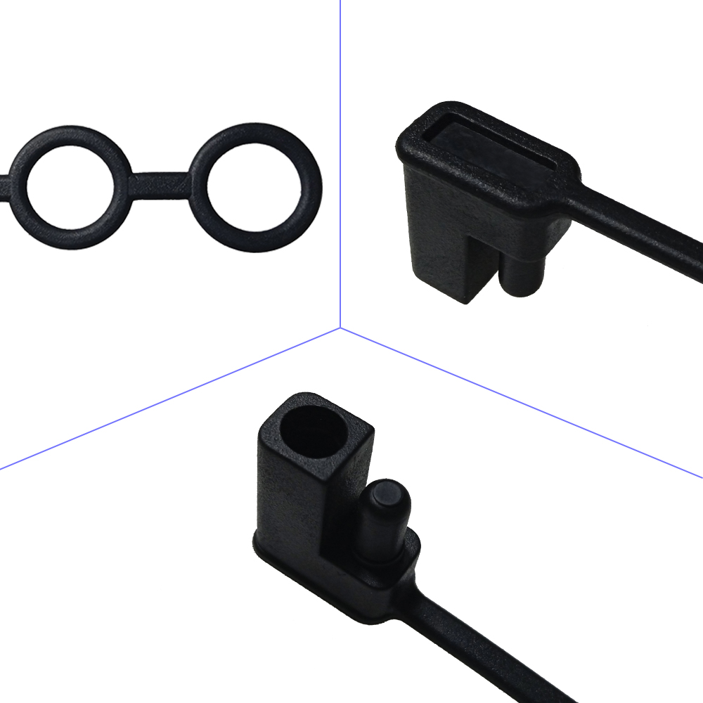 SAE Dust Cap(Upgrade) 2 Pin Plug Replacement Rubber Waterproof Cover Lid Top Protect SAE Solar Motor Connector Adapter