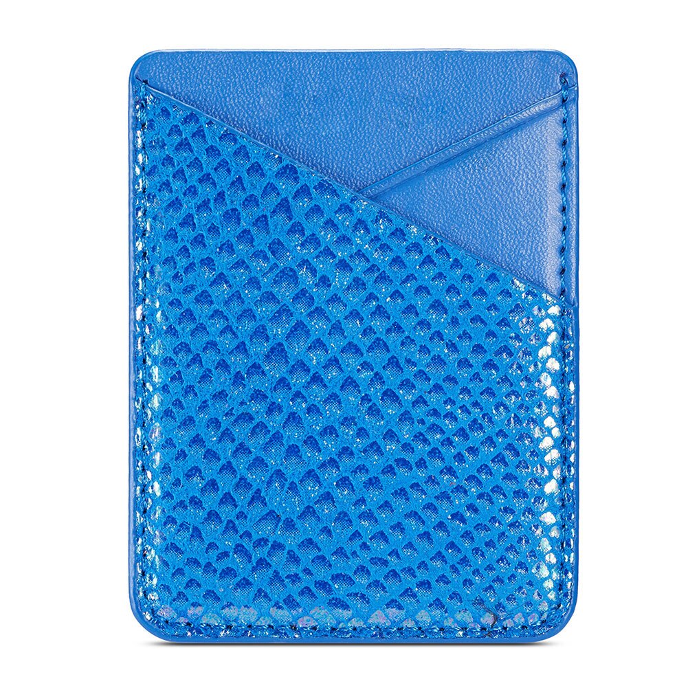Beutel Tragbare Lagerung Aufkleber Universal- PU Leder praktisch Kreditkarte Zurück Tasche Stock-auf Karte Halfter Brieftasche Klebstoff