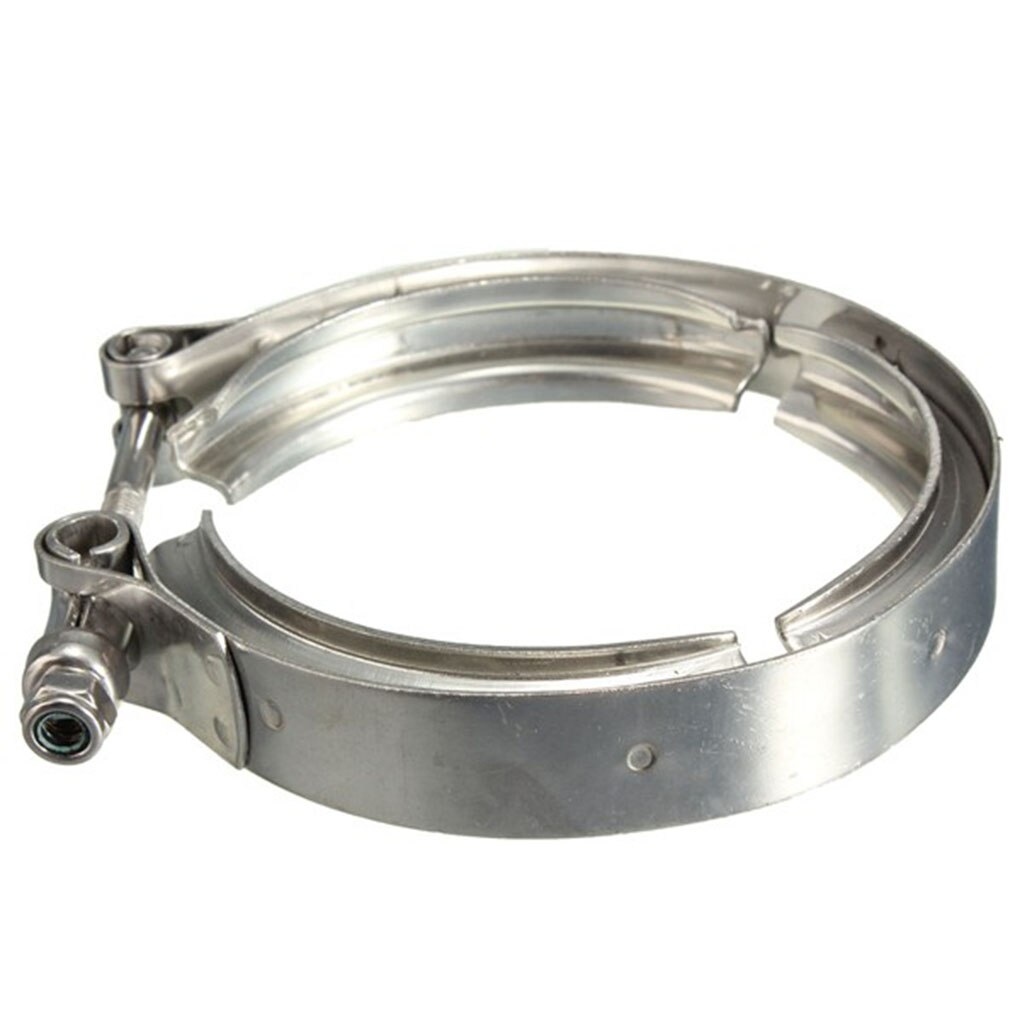 Collier de serrage à bande V en acier inoxydable, tuyaux d&#39;échappement, tuyau de descente, système d&#39;échappement de voiture, 3 pouces