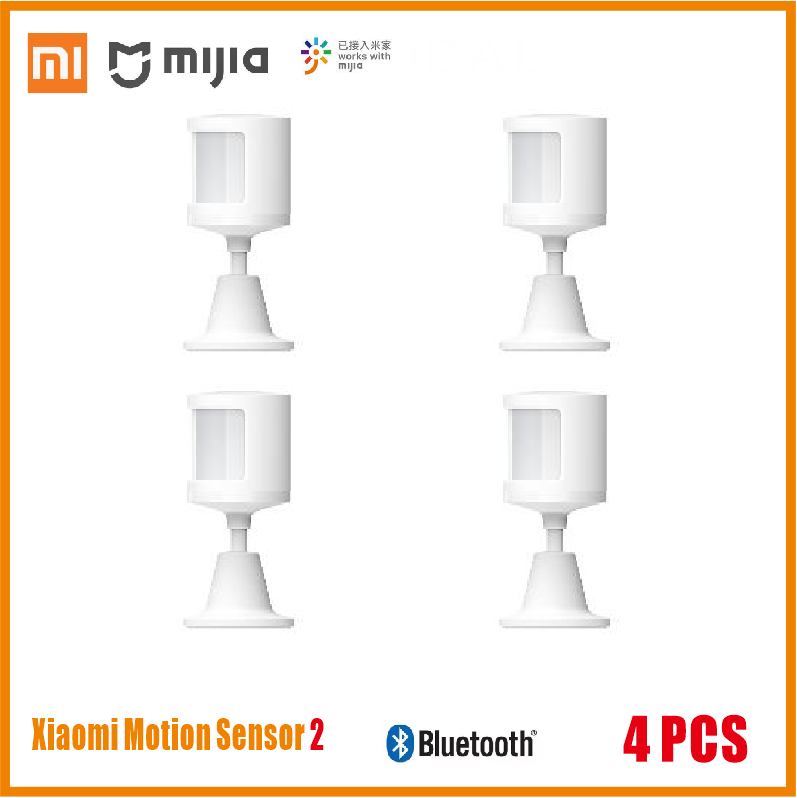 Newest Xiaomi Mijia Motion Sensor 2 Human Body Sensitive Ambient Light Dark Transducer Bracket Bluetooth Work With Mijia