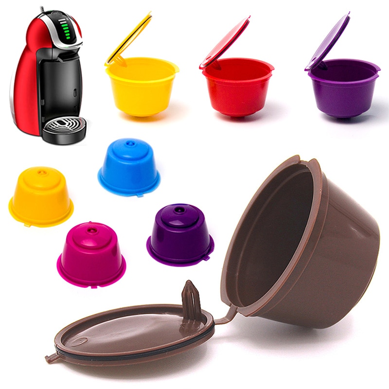 1PC Reusable Coffee Capsule Capsule Cup Kitchen Accessories Plastic Popular Refillable For Coffee Machine