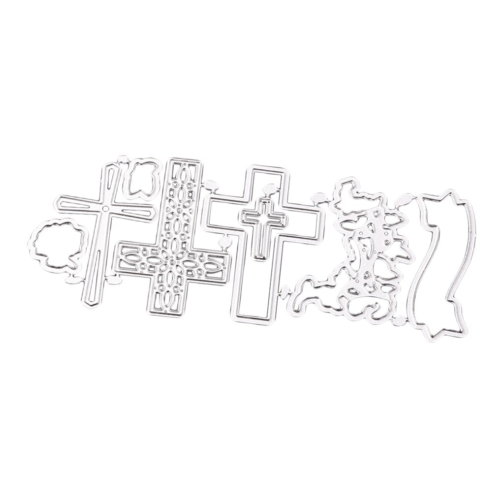 Cross Metal Cutting Dies Stencil, Crafting, Paper Card, Scrapbooking DIY