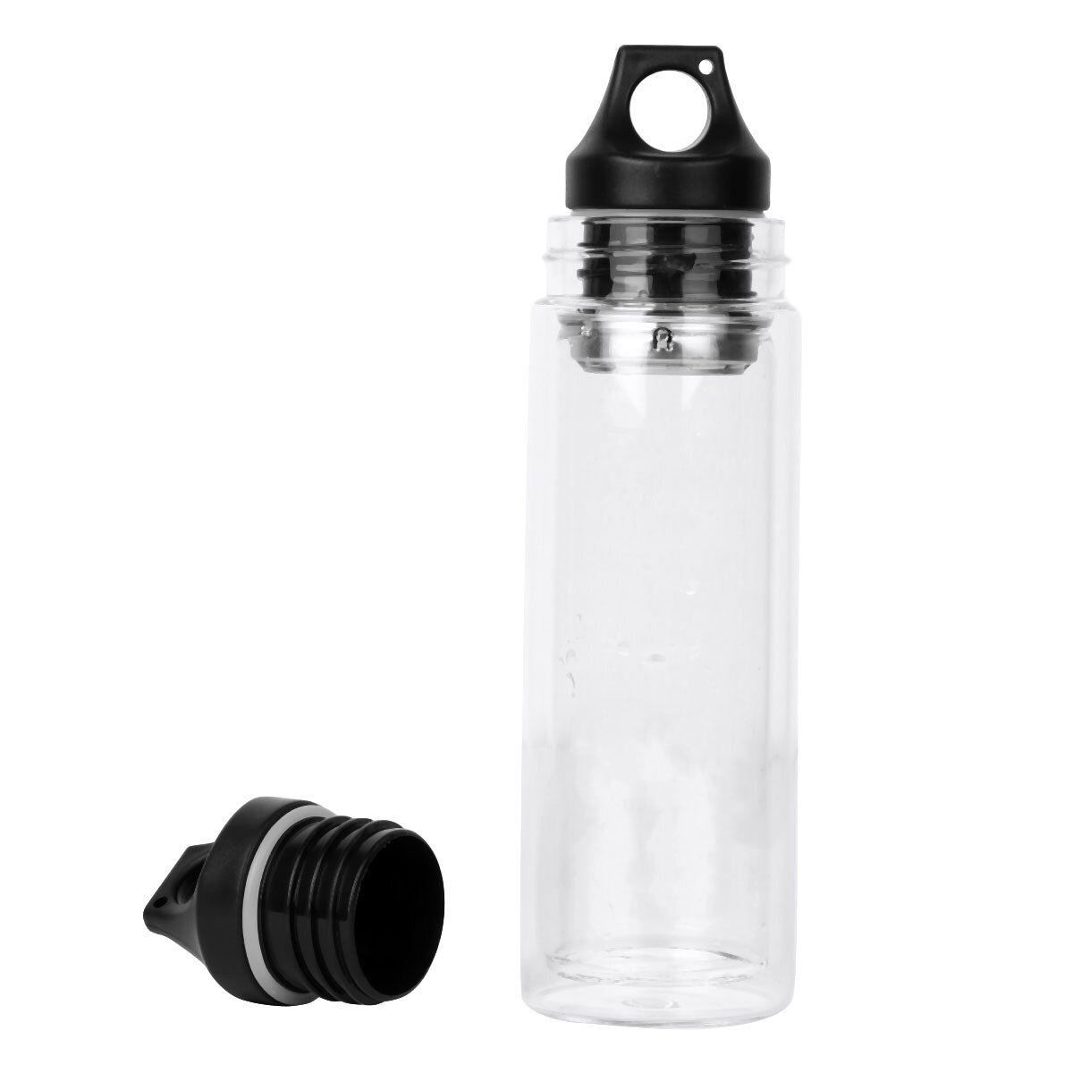 2Pcs Plastic Water Bottle Lids Cap Leak Proof BPA-Free Replacement Lids for Flask Compatable with Standard Mouth Water Bottle