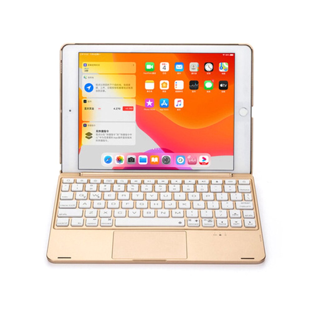 Beleuchtete Tastatur Mit Touchpad kippen Tablette fallen Für iPad Profi 11 2nd Gen Bluetooch Tastatur Tablette fallen Für iPad Profi 11: Gold