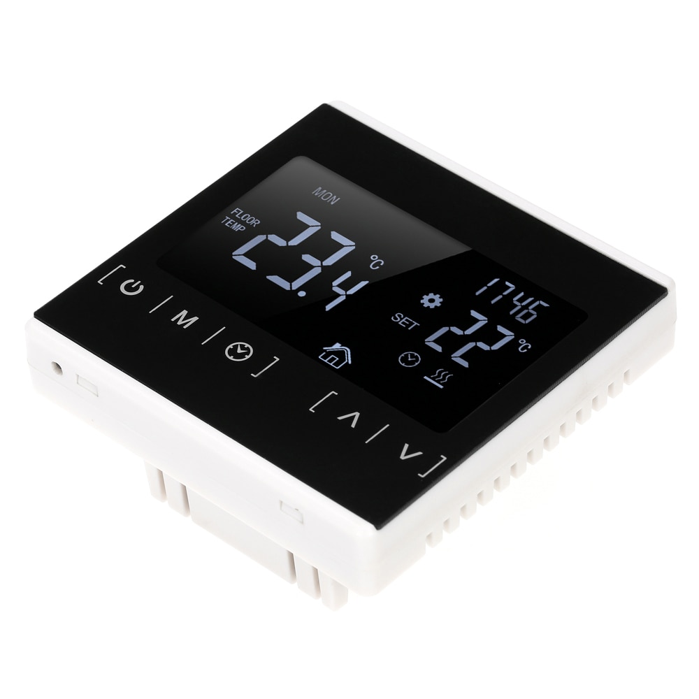 AC85-240V Temperature Controller Thermoregulator Back Light Electric Heating Room Thermostat Floor Heating System Thermostat