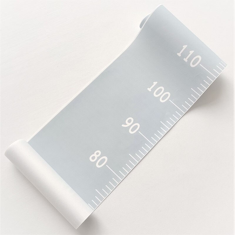 Nordisk stil baby barn barn höjd linjal barn tillväxt storlek diagram höjd mått linjal för barnrum heminredning konst prydnad: S5