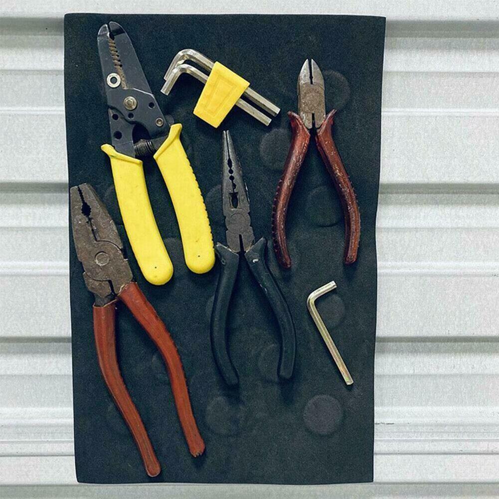 Mag-Pad rubber magnetic Car Repair Accessories Mats Tool Repair Magnetic Tools Holds While Working Storage Mat Sticker F2E8