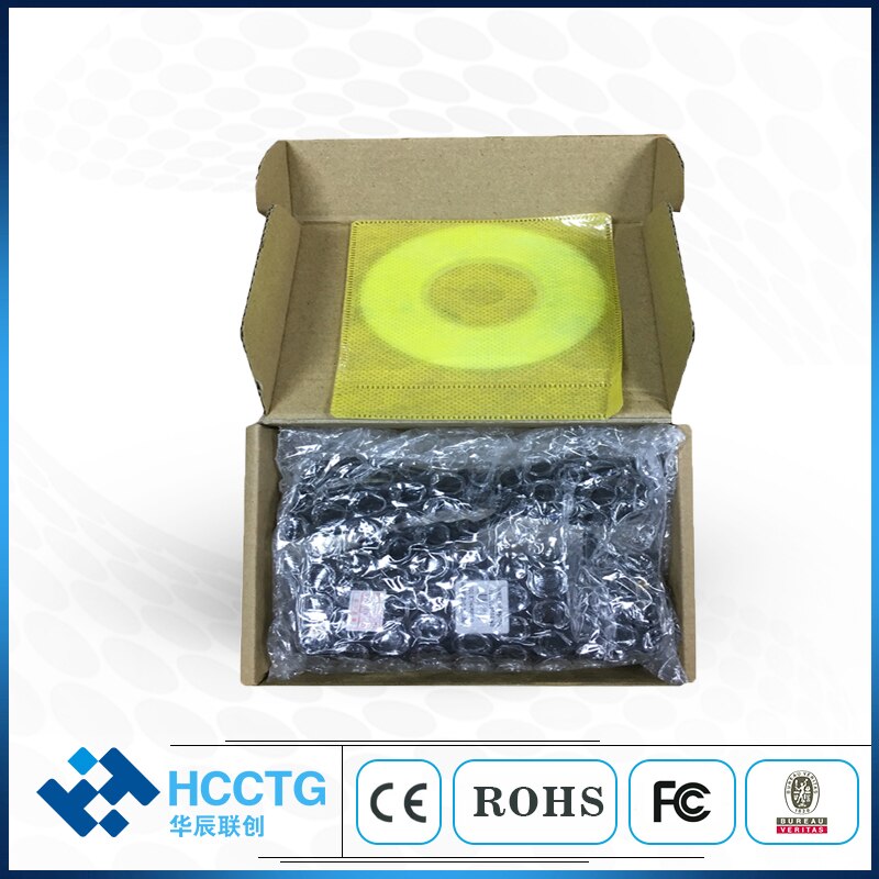 HCC100 3 Magnetic track Card Reader Full Track MSR Card Reader + Smart Contact IC Card Reader Combo with Free SDK