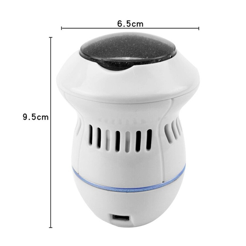 Pedikyr enhet usb-lading multifunksjonell elektrisk fotkvern maskin peeling død hud callus remover fotpleie