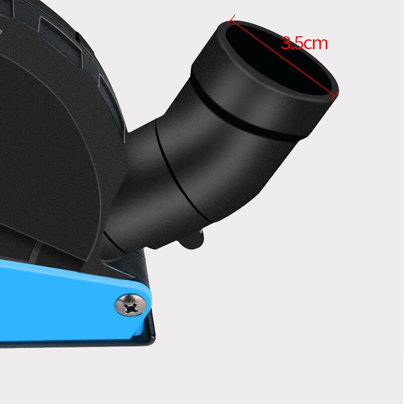 Universele Oppervlak Ingelaste Snijden Stof Lijkwade Voor 100 125 Haakse Slijper 4 Inch Tot 5 Inch Stofafscheider Attachment Cover kap