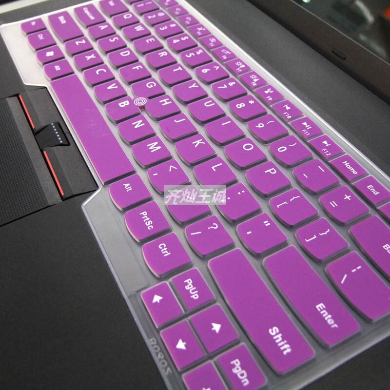 Silicone Gel Keyboard Protector Cover Skin for Lenovo Thinkpad X1 Carbon: Purple