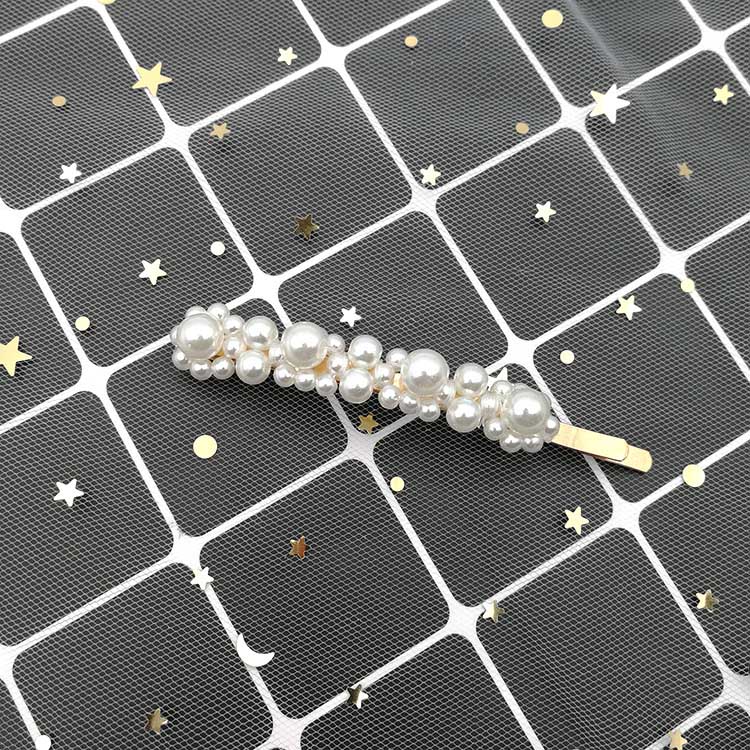 pearl hairpin ladies simple hairpin Korean hairpin hair accessories headdress styling accessories: style-9