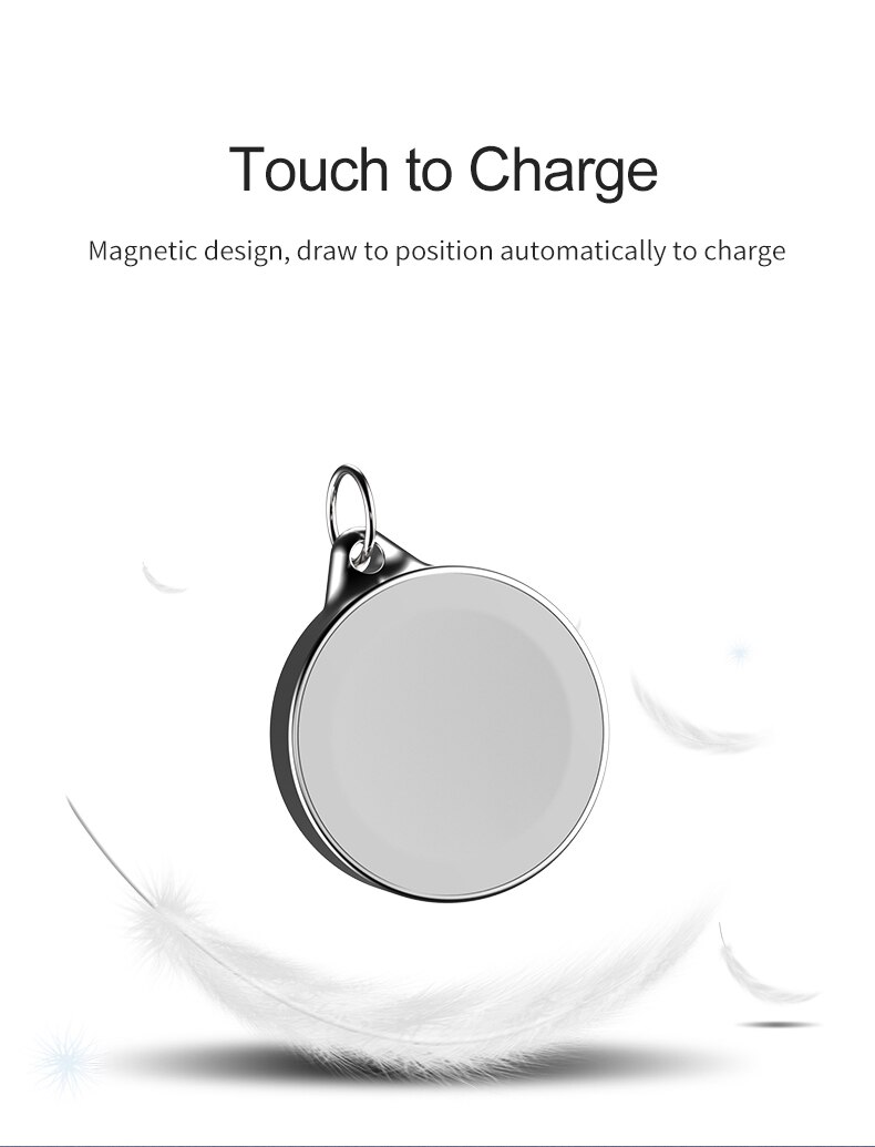 Magnetic Wireless Charger For Apple Watch 1 2 3 4 Series Charger With Cable Magnet Fast Charger For IWatch With Keychain Charger: Default Title