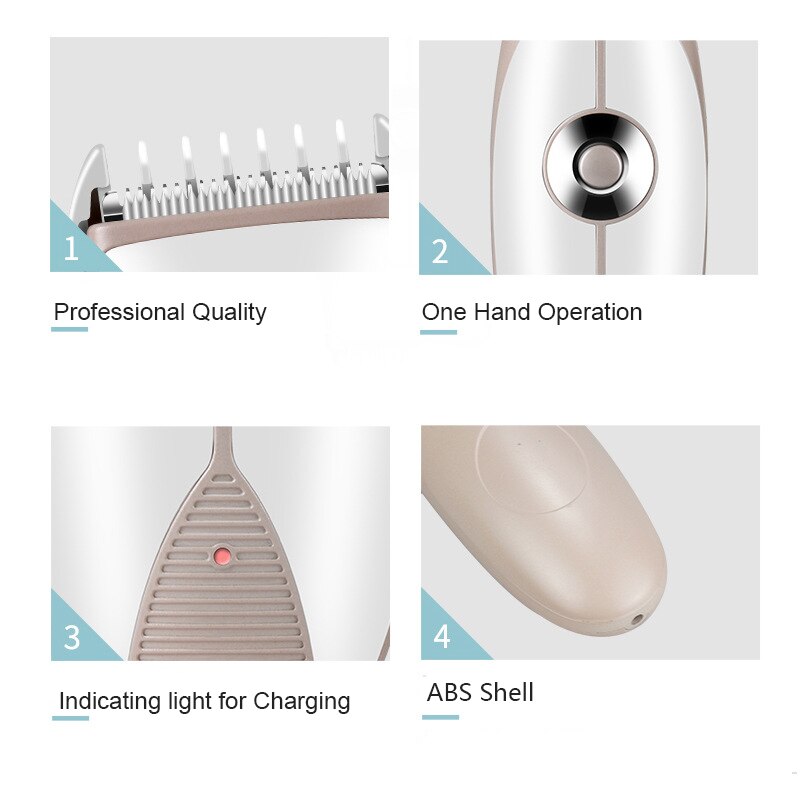 Quiet Baby Electric Hair Clipper Clippers Trimmer waterproof Body Hair Cut Machine Removal Kit Waterproof Mustache Beard Razor