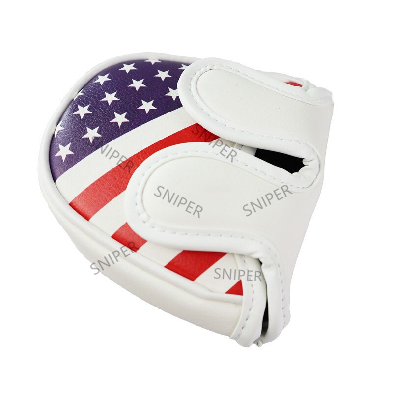 Golf USA Mallet headcover putter cover Waterproof PU Leather for Center-shaft or Side-shaft putter club