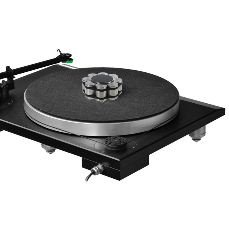594F morsetto bilanciato a disco materiale in alluminio LP giradischi in vinile stabilizzatore a disco in metallo peso Record