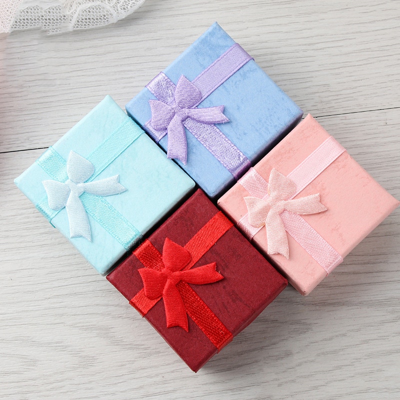 Colar de brincos, 2 peças, colar, embalagens, joias, acessórios, caixa de presente, embalagem, sacos de papel para presentes