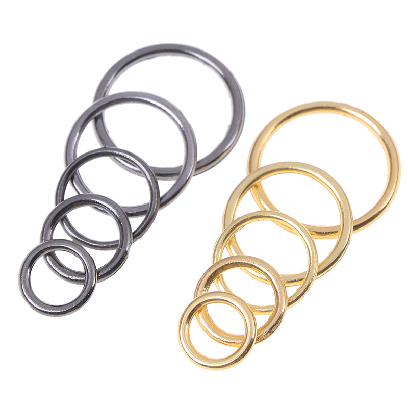 100 stuks/partij zilveren/gouden bh-ringen schuifjes lingeriehaken versteller ondergoed accessoires
