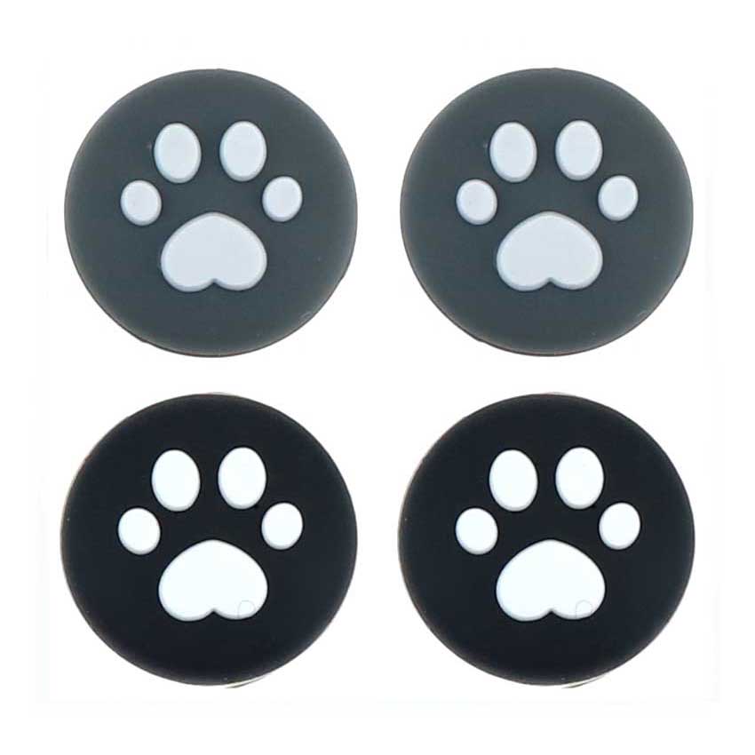YuXi 4pcs Cat Paw Thumb Stick Grip Cap Joystick Cover For Nintend Switch Lite NS Joy-Con Controller Gamepad Thumbstick Case: H H I I