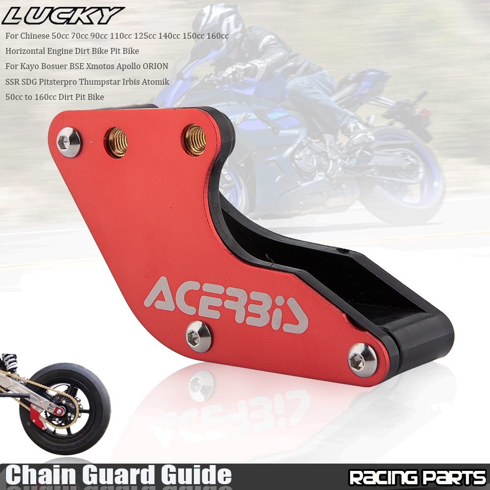 Nueva guía protectora de cadena CNC para motocicleta para IRBIS BSE KAYO SSR TTR XR CRF KLX 50 70 90 110 125 140 150 160cc Dirt Pit Bike Scooter