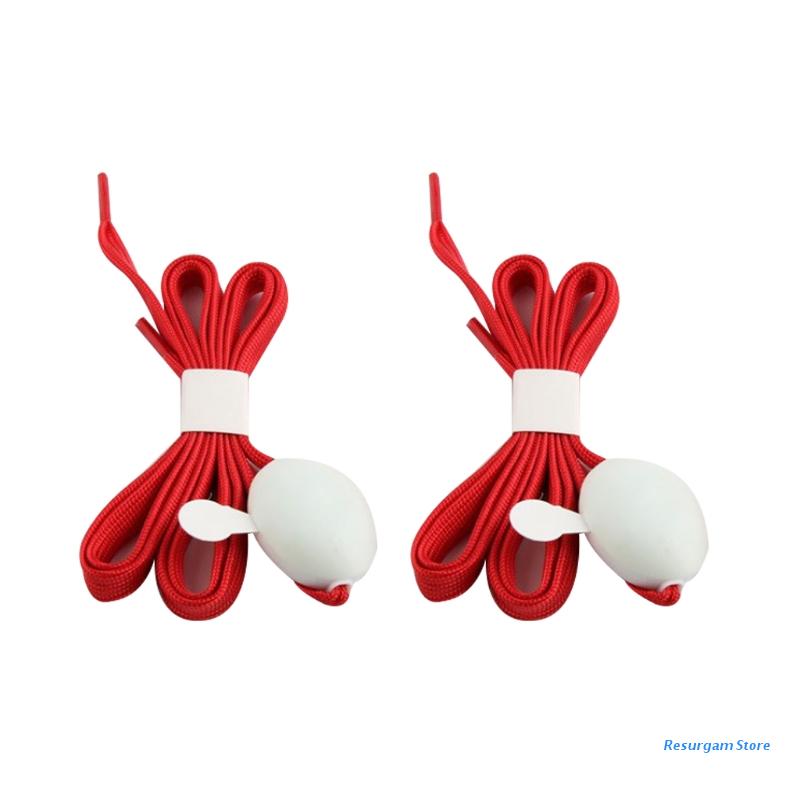 E5BD Led Oplichten Veters Licht Knipperende Glowing Led Lichtgevende Schoenveters Kleurrijke: Red