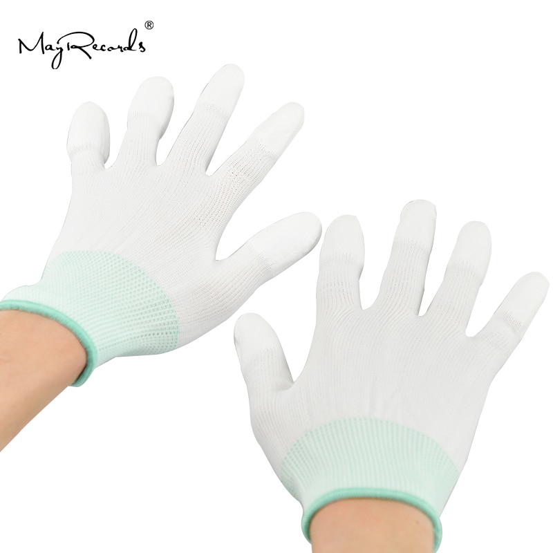 3 Pairs Anti Static ESD Safe Universal Gloves Electronic Working Gloves PC Computer Antiskid for Finger Protection