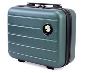 Mini bagage taske 16 tommer kuffert kosmetisk kasse med bagage make up taske rejse vandtæt makeup sag: B