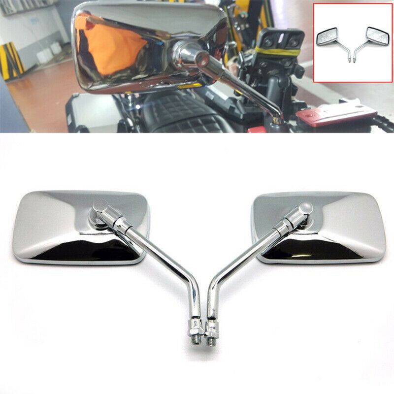 Espejo retrovisor cuadrado modificado para motocicleta, para Honda Shadow VT VT1100 VT750 VT600 VF750 Magna , , novedad de 750