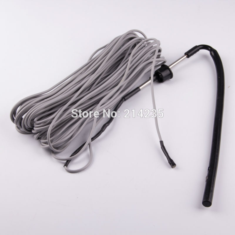 solar energy water heater temperature water level sensor 4 cores silicone rubber side mounting water heater tank tube probe