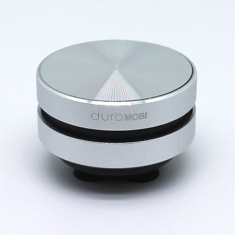 Benledning bluetooth högtalare vibration stereo ljud digital tws trådlös minsta bärbara ljudbox duramobihumbird högtalare: Silver-