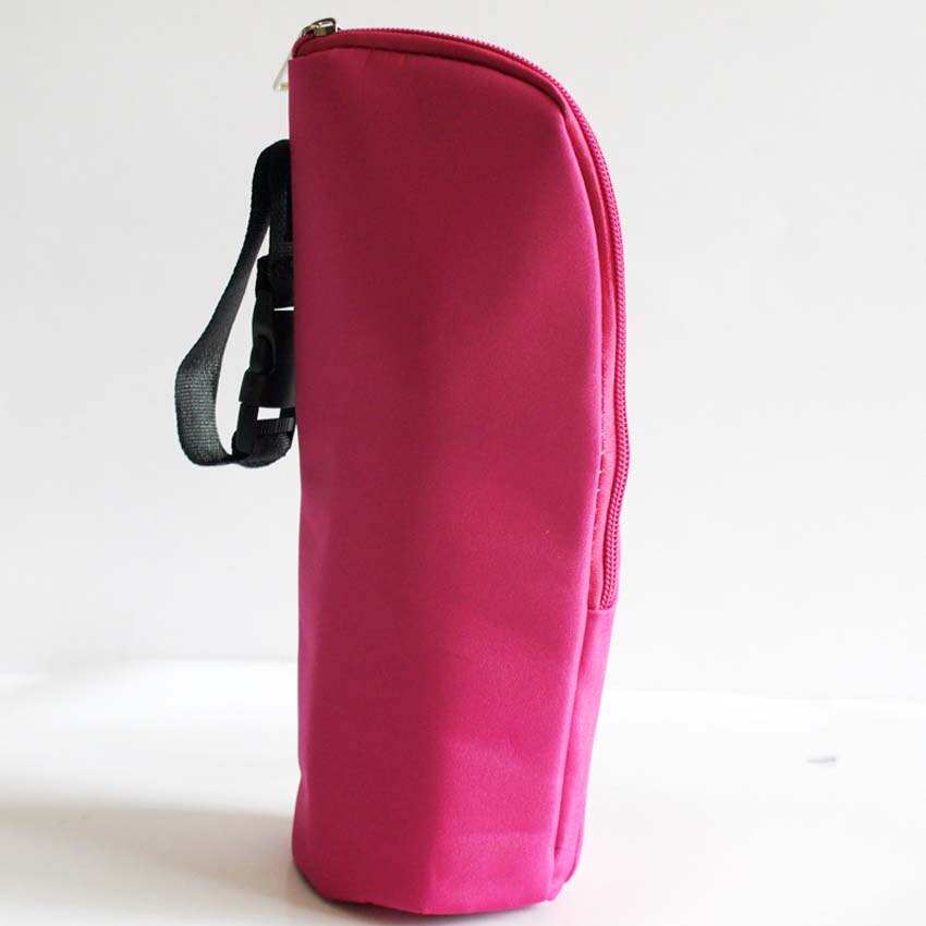 Cubierta para biberón de bebé, bolsa de aislamiento térmico y preservación del frío, mantiene la temperatura, bolsa de aislamiento térmico: Rose