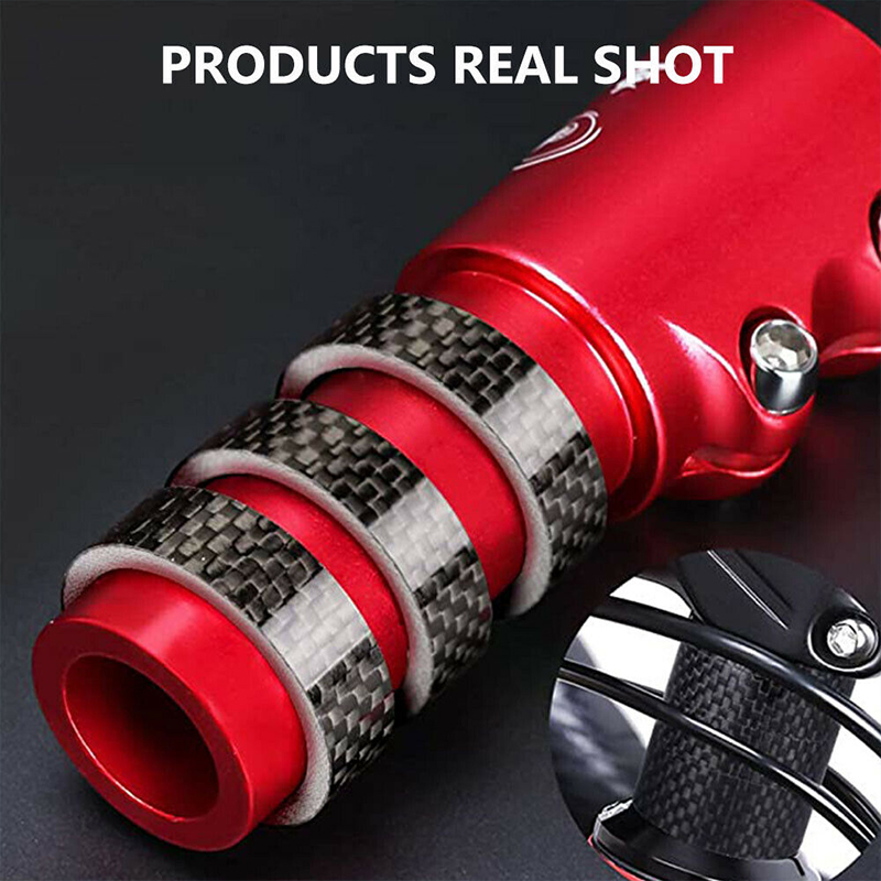 Juego de 11 piezas de arandelas de fibra de carbono para bicicleta, espaciador de arandela de vástago de 1-1/8 ", horquilla delantera de montaña de 28,6mm, accesorios para bicicleta de carretera de 3/5/10/15/20mm