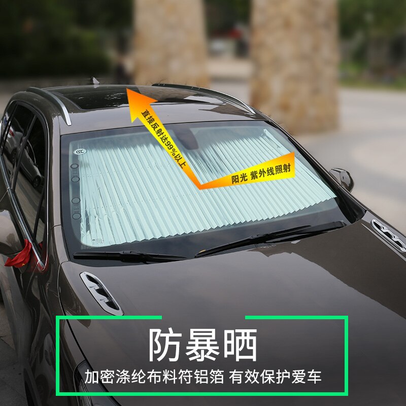 For Toyota Land Cruiser lc200 sunshade front windshield sunshade modified Land Cruiser interior exterior modification