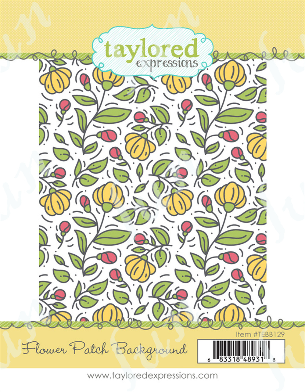 2022 Spring Layered Flower Patch Background Clear ... – Grandado