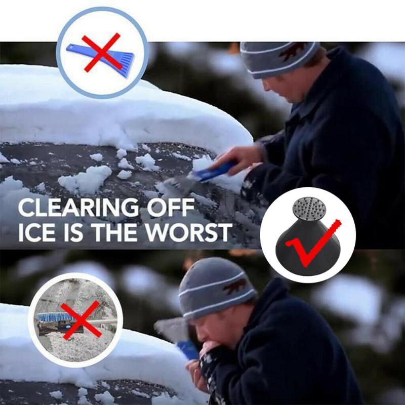 Nieuwste magische autoruit voorruit ijskrabber kegelvormige ijs sneeuwruimer schep trechter multifunctionele auto schoonmaak gereedschap