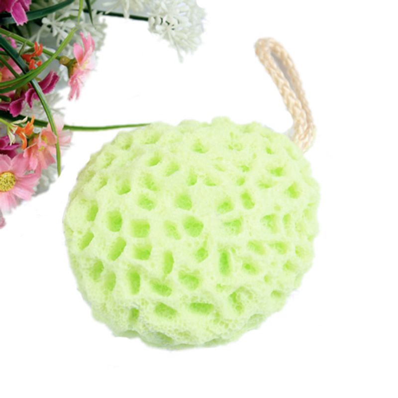 Willekeurige Kleuren Zachte Bad Bal Bad Scrubber Douche Spa Spons Body Reiniging Scrub