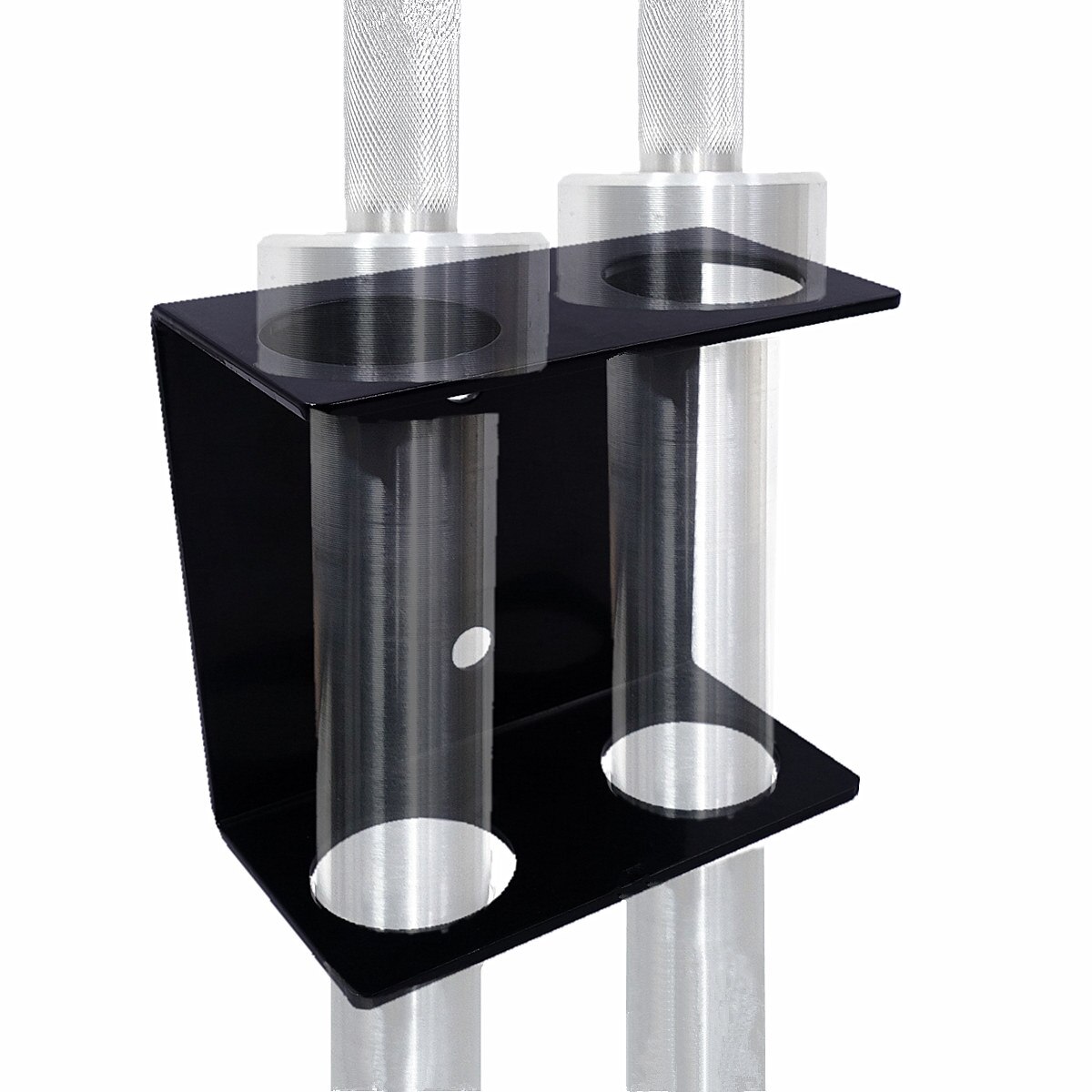 Supporto per bilanciere sospeso per montaggio a parete verticale resistente per bilanciere per accessori salvaspazio per la casa o la palestra