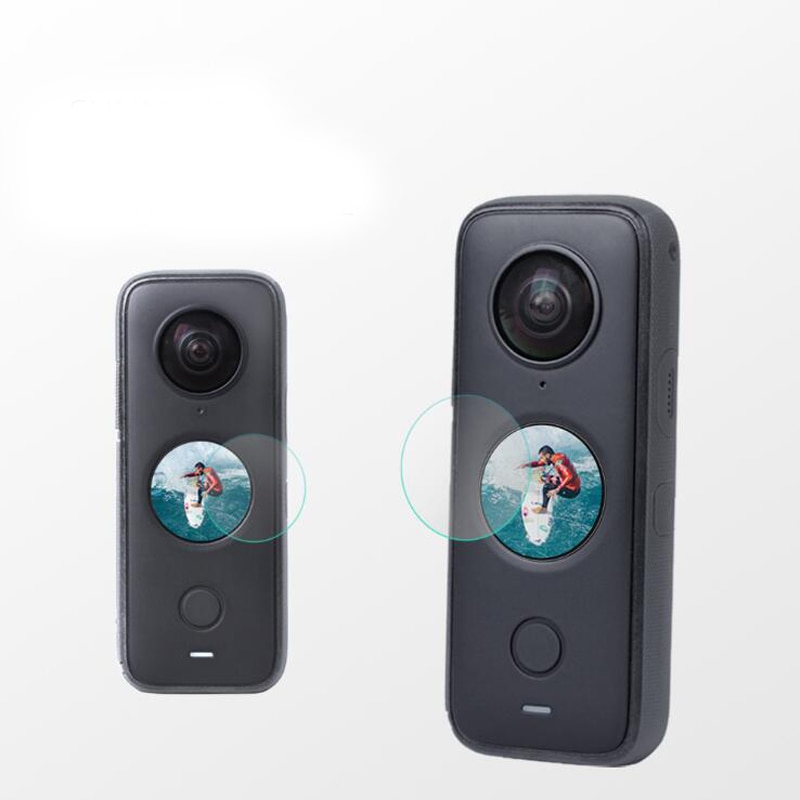 Protetor de tela de vidro temperado capa para insta360 um x2 esporte insta 360 câmera ação tela lcd proteção filme acessórios