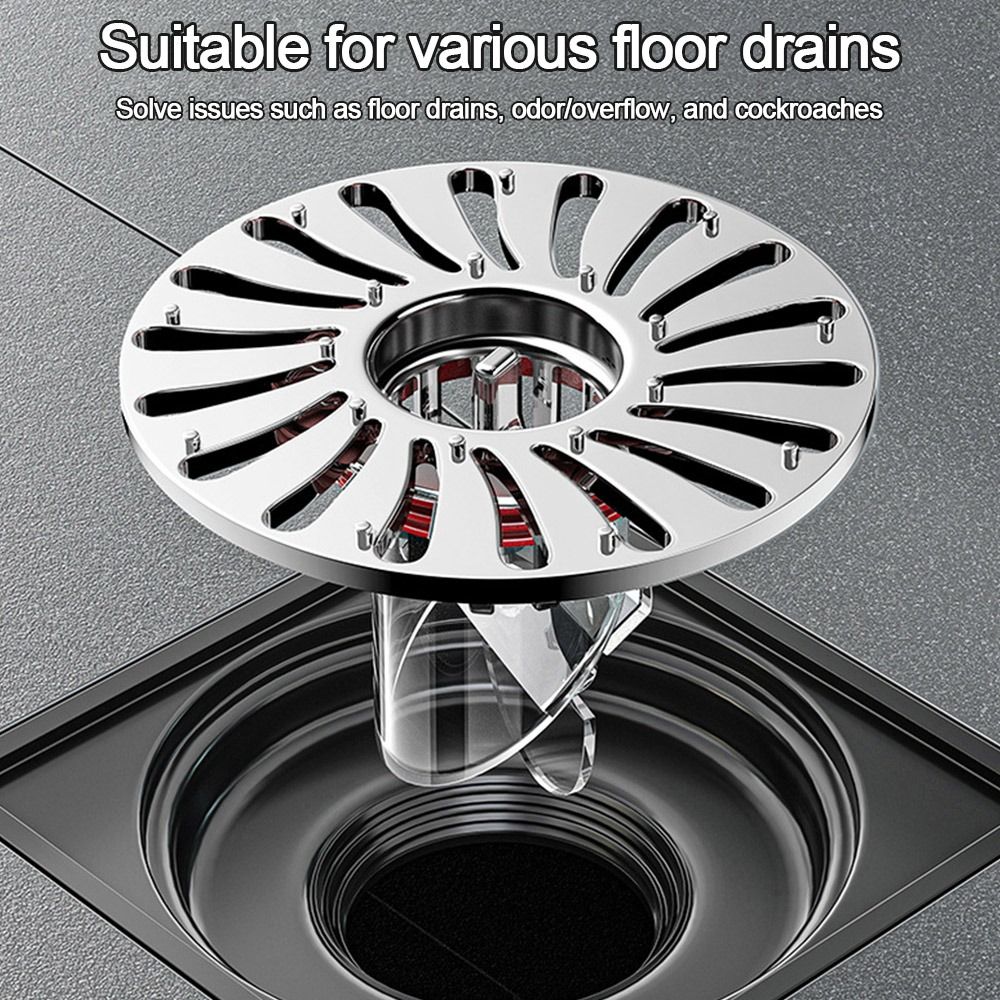 Núcleo de drenaje de piso Universal antiolor, tapón de colador de alcantarillado, filtro de drenaje de lavabo extraíble, accesorios de cocina y baño