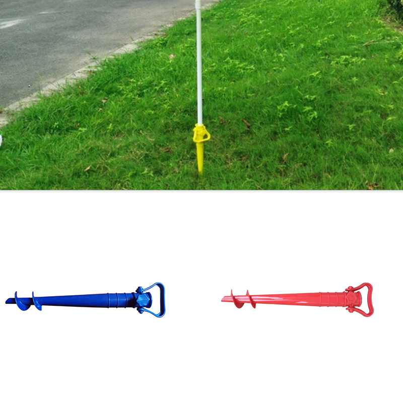 Zon Strand Vissen Stand Regenkleding Tuin Patio Parasol Grond Anker Spike Paraplu Stretch Stand Outdoor Product