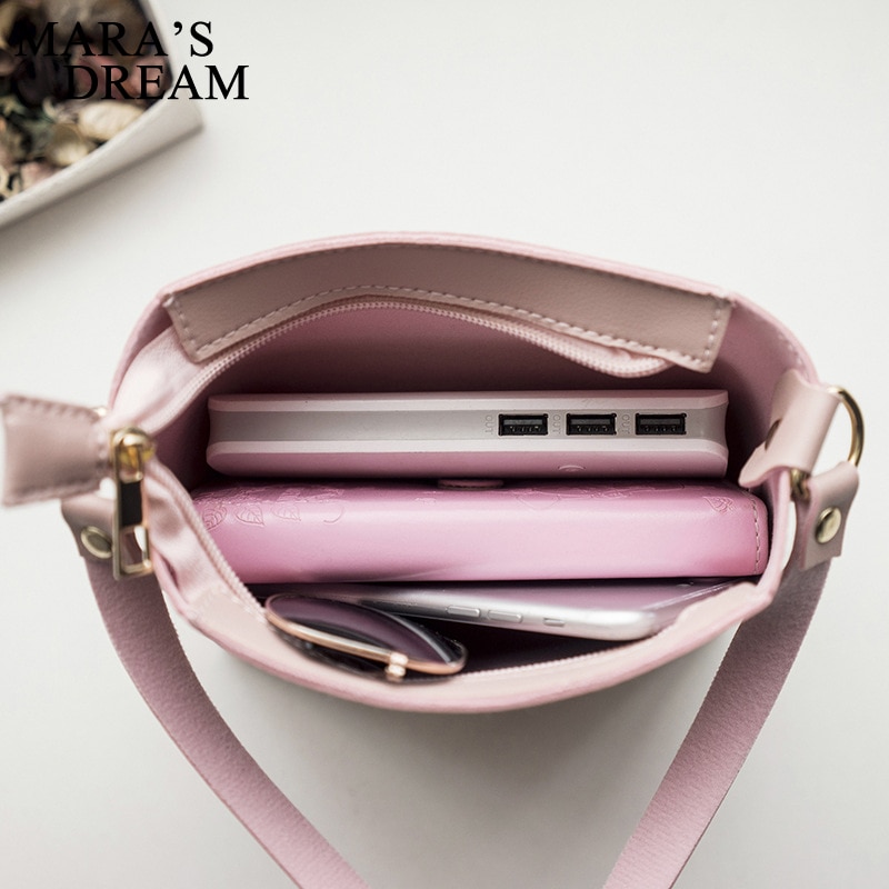 Mara's Dream Women Solid Zipper Shoulder Bag Crossbody Bag Messenger Phone Coin Bag Small Bolsas Feminina Saco Bags