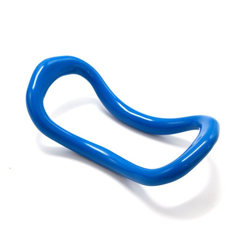 Anillo mágico de Yoga Para Pilates, rueda deportiva Para gimnasio, accesorios de Fitness, accesorios de entrenamiento Para espalda, herramientas, Utensilios: Azul