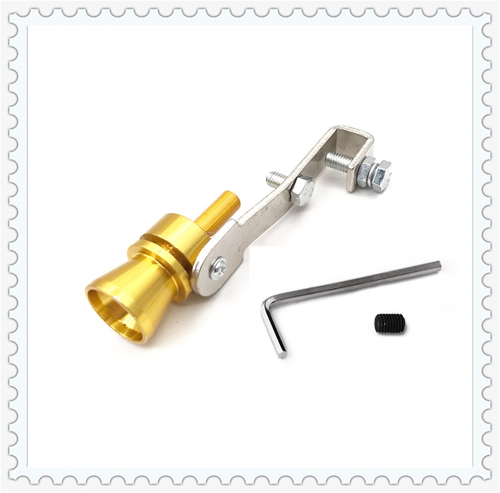 Car personality accessories modified exhaust pipe airflow sounder for Volkswagen VW B6 Jetta Mk5 MK6 Any Cars