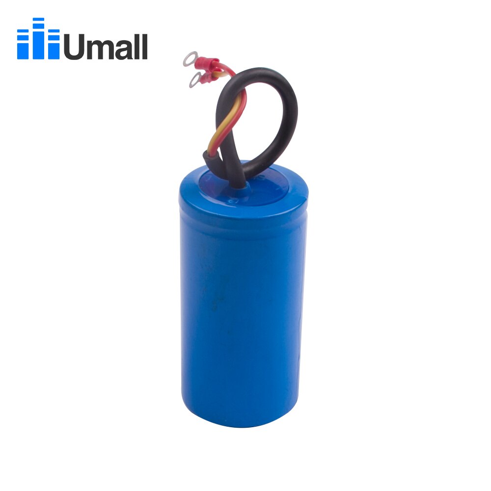 Tooloflife Startcondensator 100uF CD60 – 450V AC, 2 Draden, Voor 50/60Hz Motoren, Ideaal Voor Airco, Compressor En Pompen