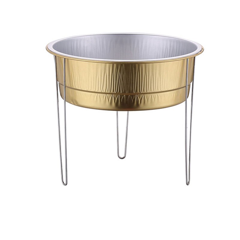 Wegwerp Komfoor Buffet Set Party Serving Kit Afhalen Voedsel Container Aluminium Bowls Hotpot Stand Brandstof Blikjes Kachel Gebruiksvoorwerp