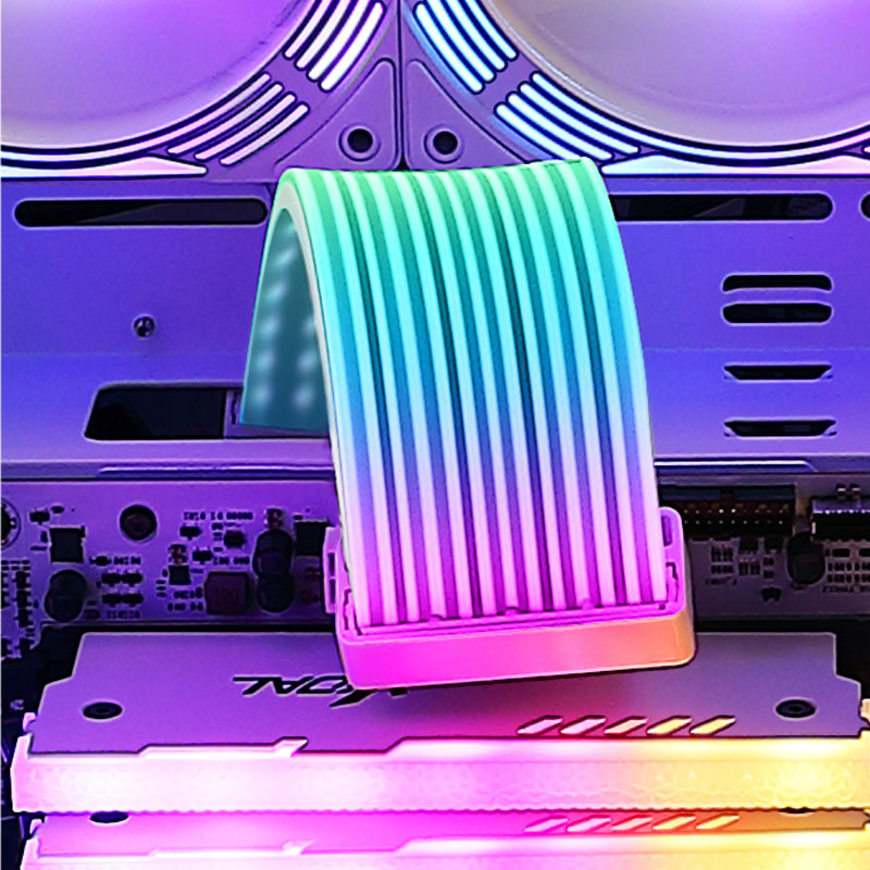 UPSIREN Bendable ARGB Light Board,Suitable For Graphics Card 24pin/8pin/2x8pin/12VHPWR/Motherboard Decorative light strip