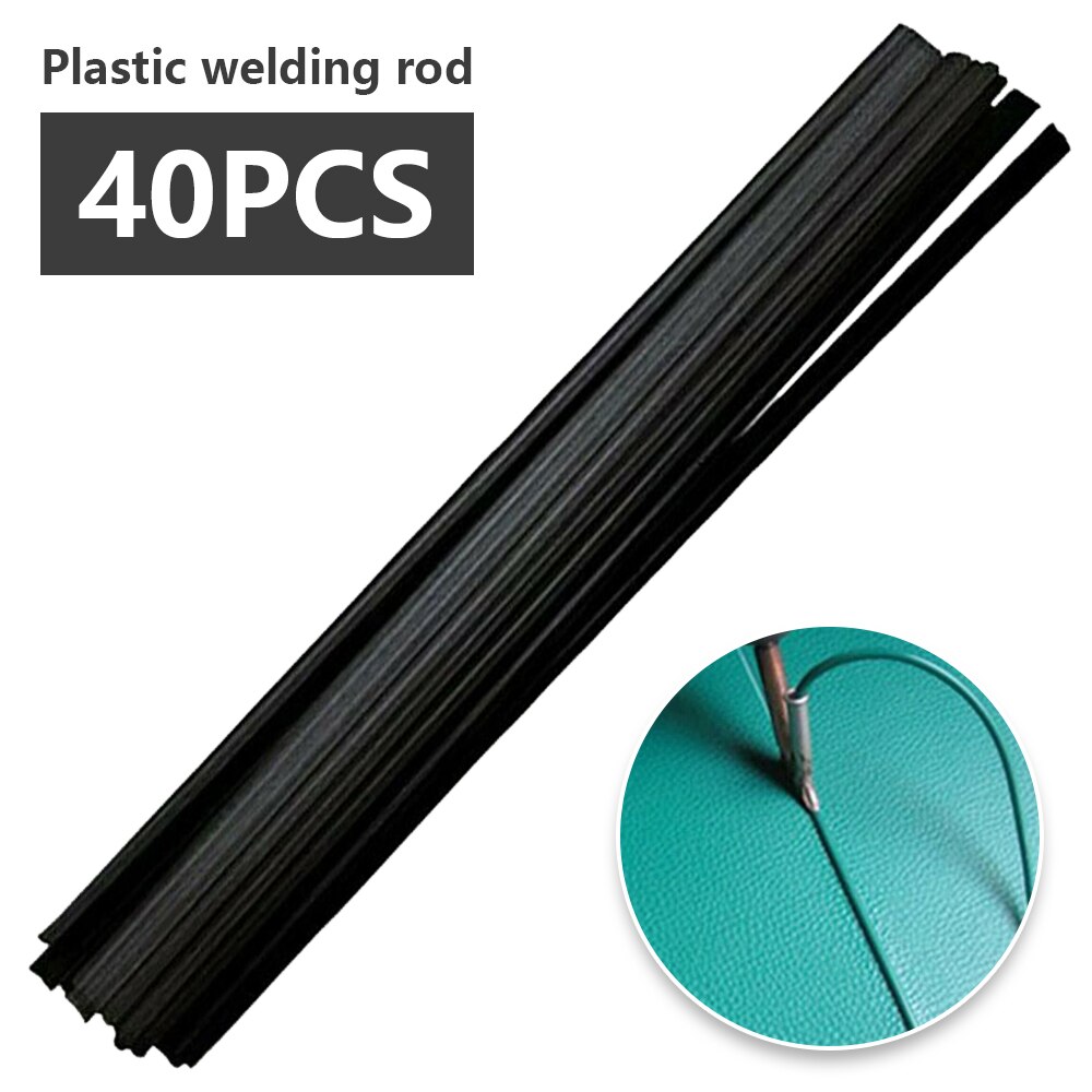 Universal Welding Rods Plastic Welding Strips Polypropylene Soldering Sticks Black Welding Solde Set Repair Tools No Need Powder